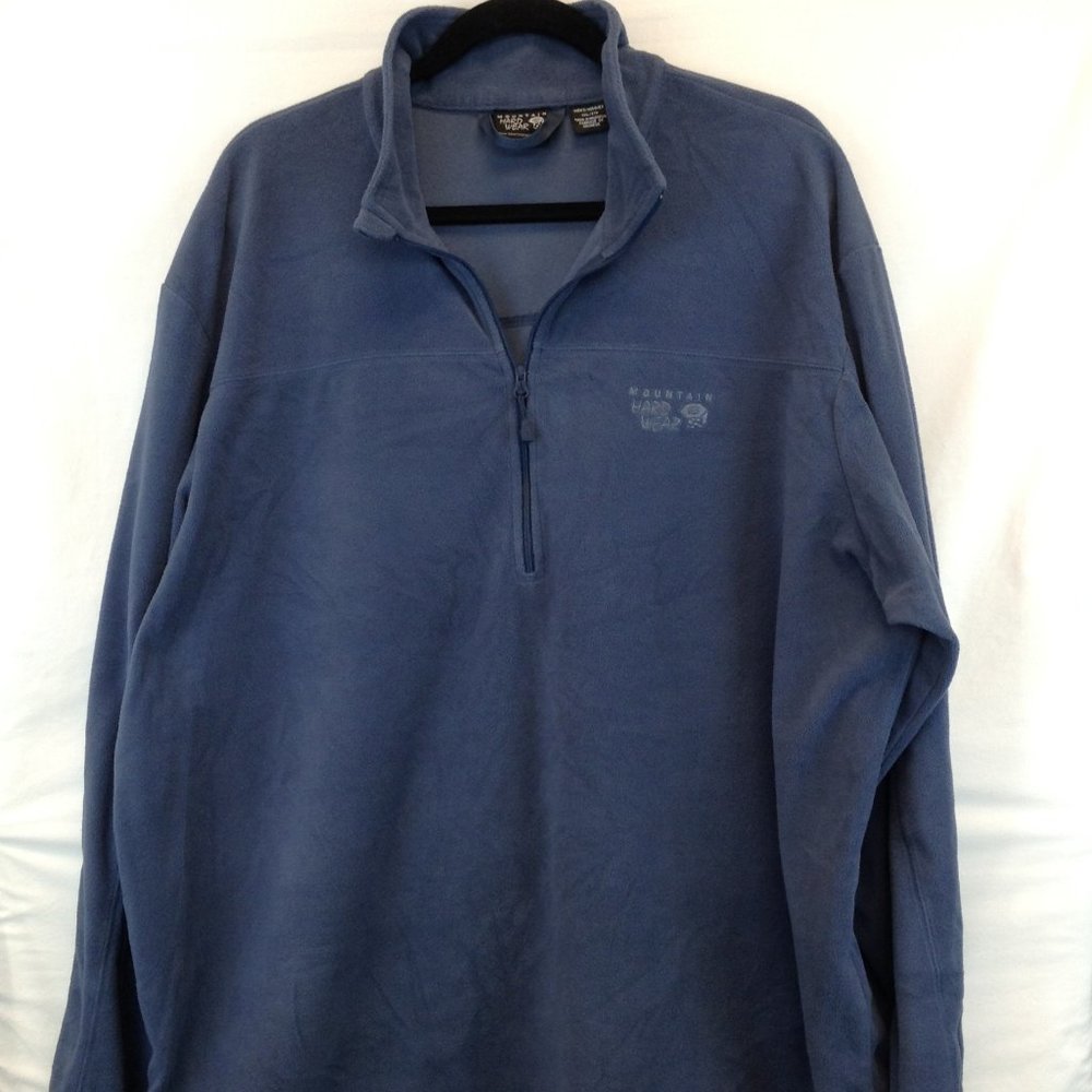 Mountain Hardware Microchill Lite Blue Fleece Pullover